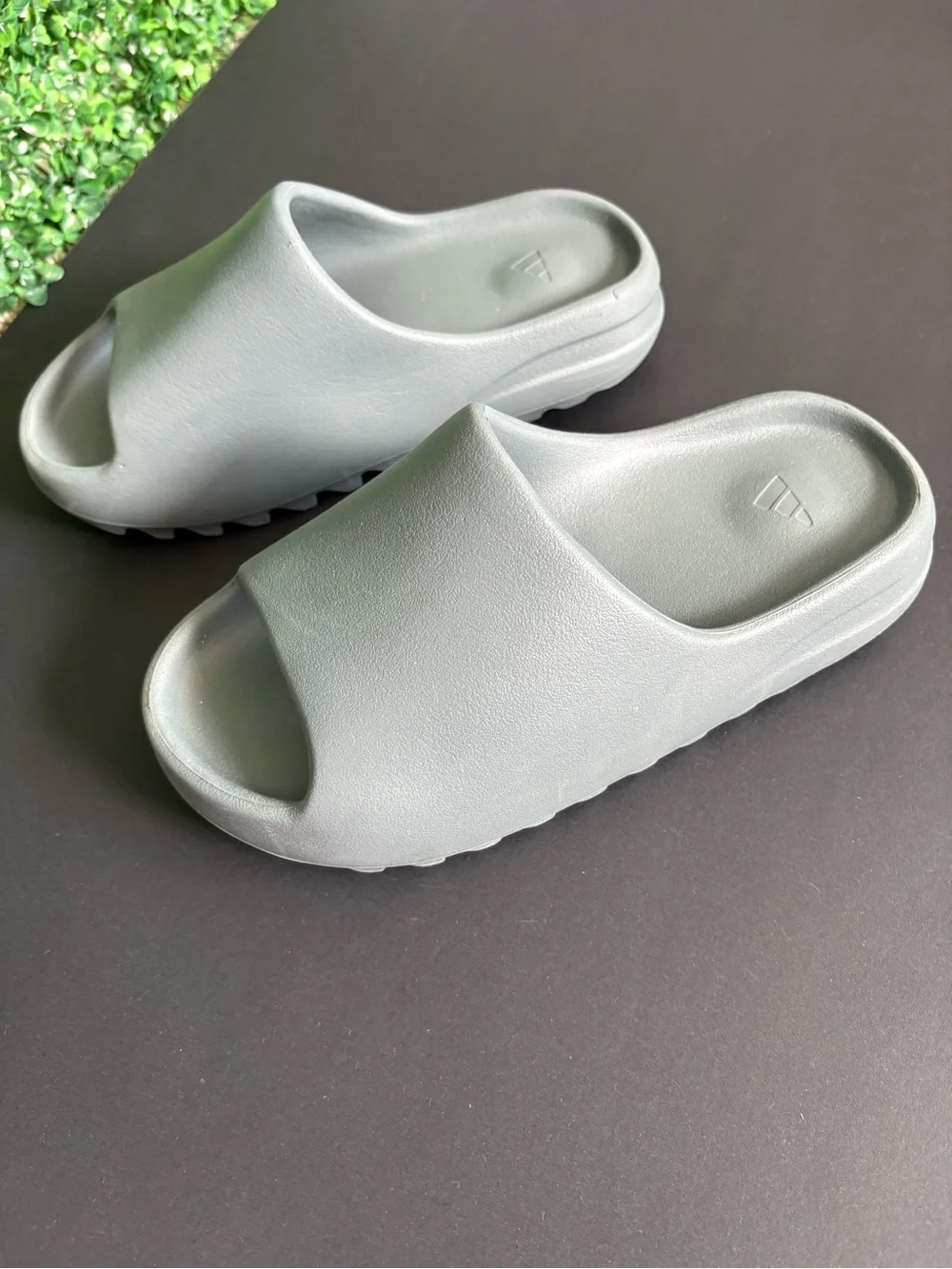 Yeezy Men's Slide Sandals in gray